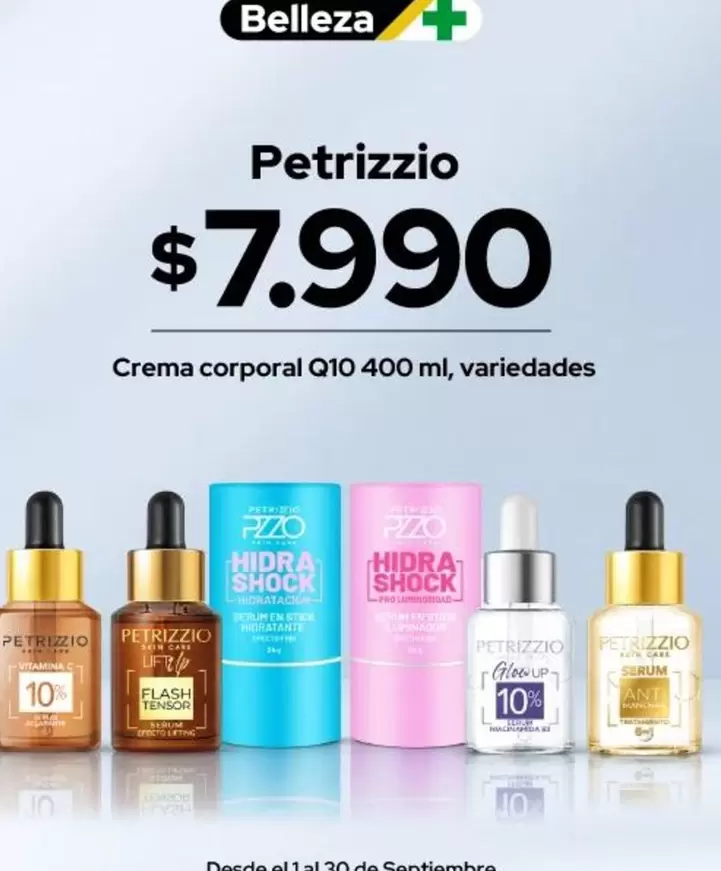 Petrizzio - Crema Corporal Q10 400 Ml
