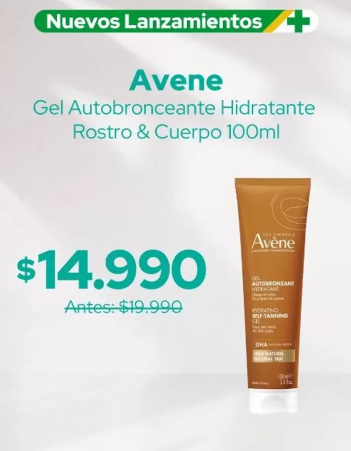 Avène - Gel Autobronceante Hidratante Rostro & Cuerpo