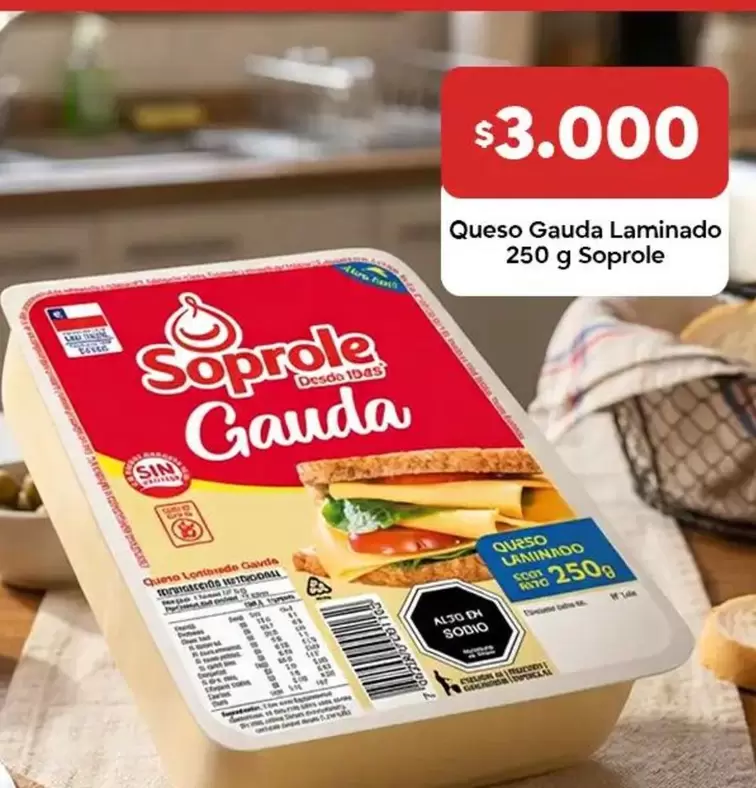 Soprole - Queso Gauda
