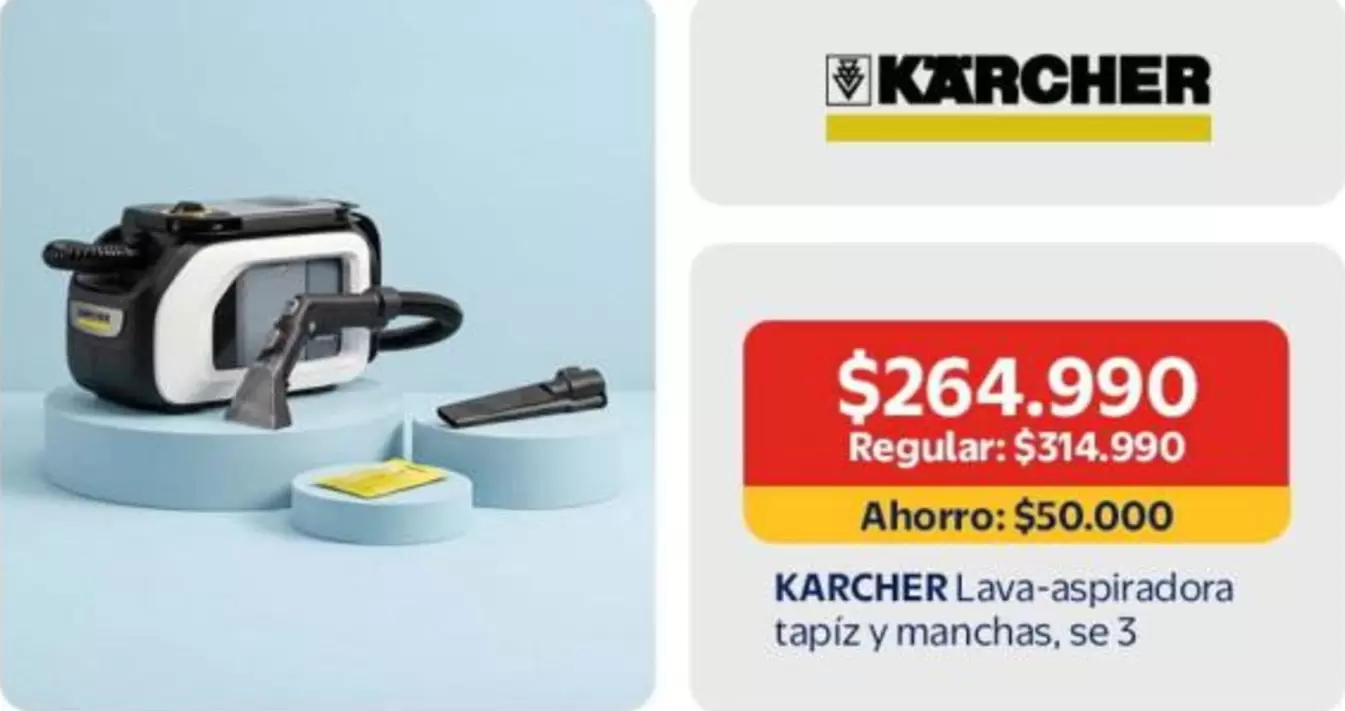 Karcher - Lava-Aspiradora Tapiz Y Manchas