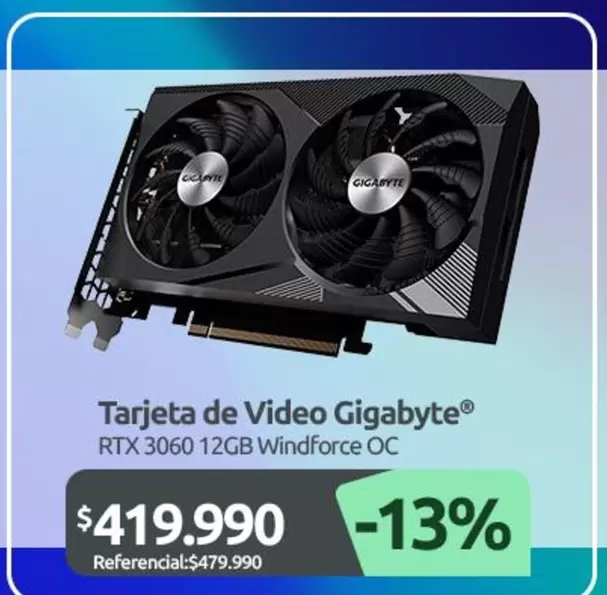 Tarjeta De Video Gigabyte
