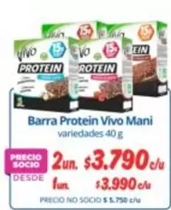 Vivo - Barra Protein  Mani