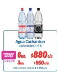 Cachantun - Agua