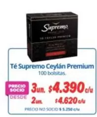 Ceylán - Té Supremo Premium