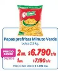 Minuto Verde - Papas Prefritas