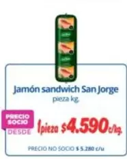 San Jorge - Jamon Sandwich