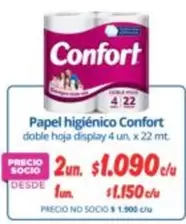 Confort - Papel Higiénico