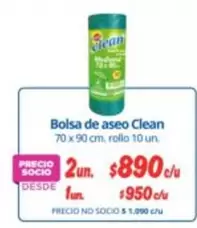 Clean - Bolsa De Aseo