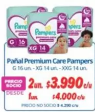 Pampers - Panal Premium Care