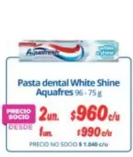 Aquafresh - Pasta Dental White Shine