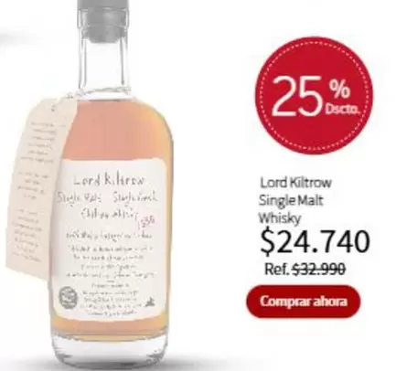 Lord Kiltrow Single Malt Whisky