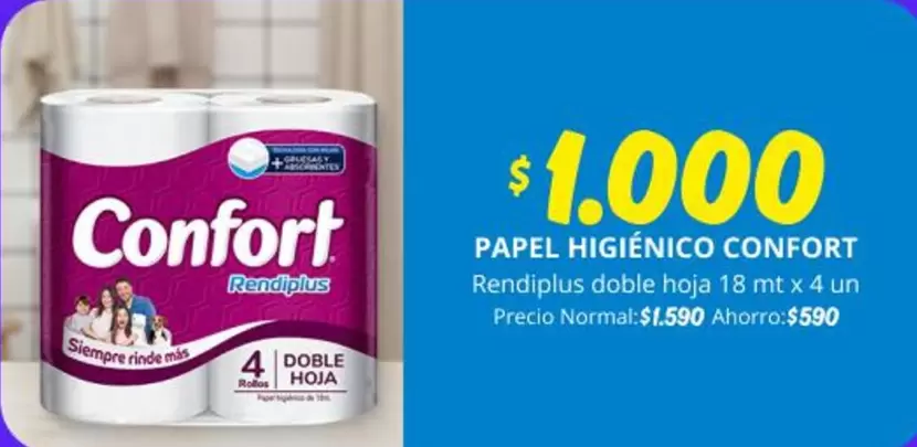 Confort - Papel Higiénico