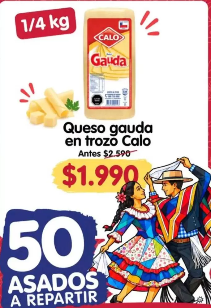 Calo - Queso Gauda En Trozo