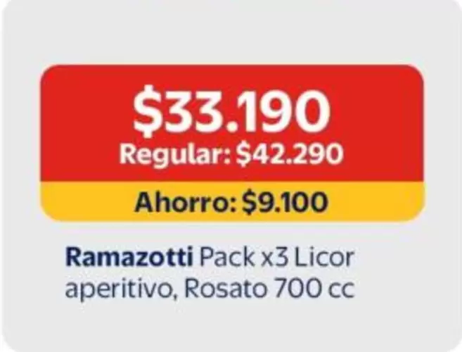 Ramazzotti - Pack X3 Licor Aperitivo