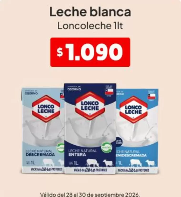 Lonco Leche - Leche Blanca