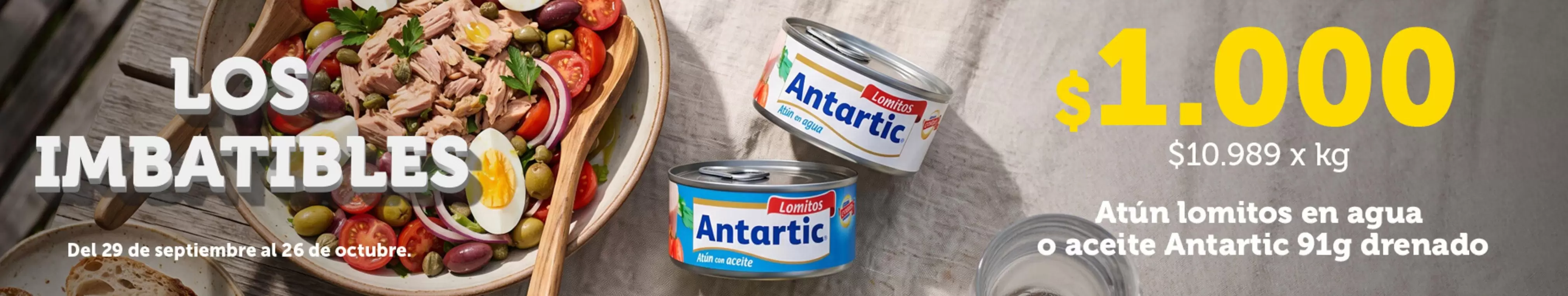 Antartic - Atun Montito En Agua O Aceite Antiarte