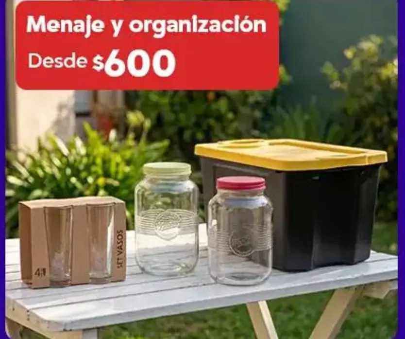 Menaje Y Organizacion