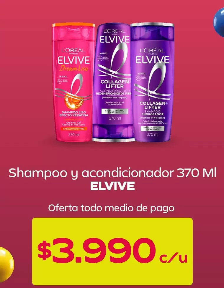 Elvive - Shampoo Y Acondicionador
