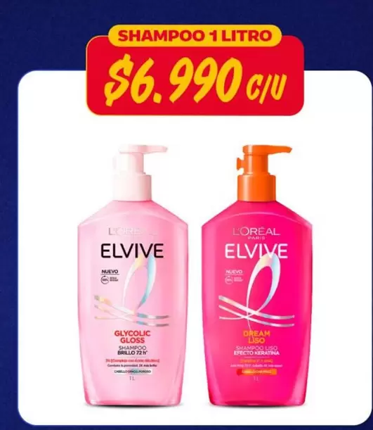 Elvive - Shampoo 1 Litro