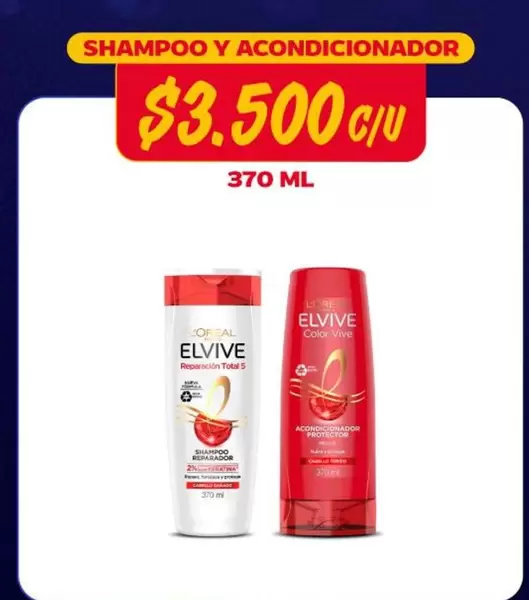 Elvive - Shampoo Y Acondicionador