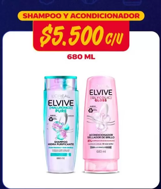 Elvive - Shampoo Y Acondicionador