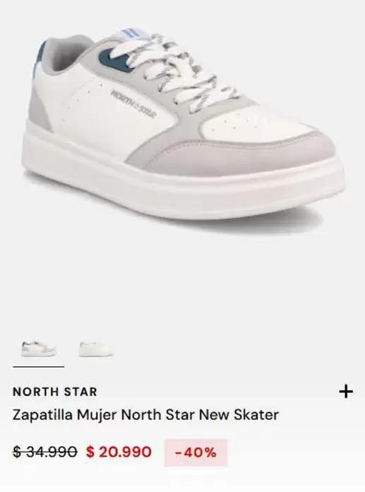 North Star - Zapatilla Mujer New Skater