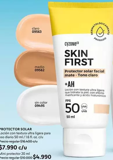 Cyzone - Protector Solar
