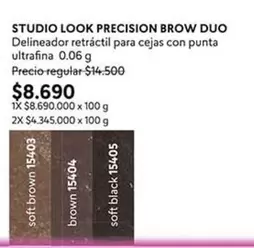 Soft - Studio Look Precision Brow Duo