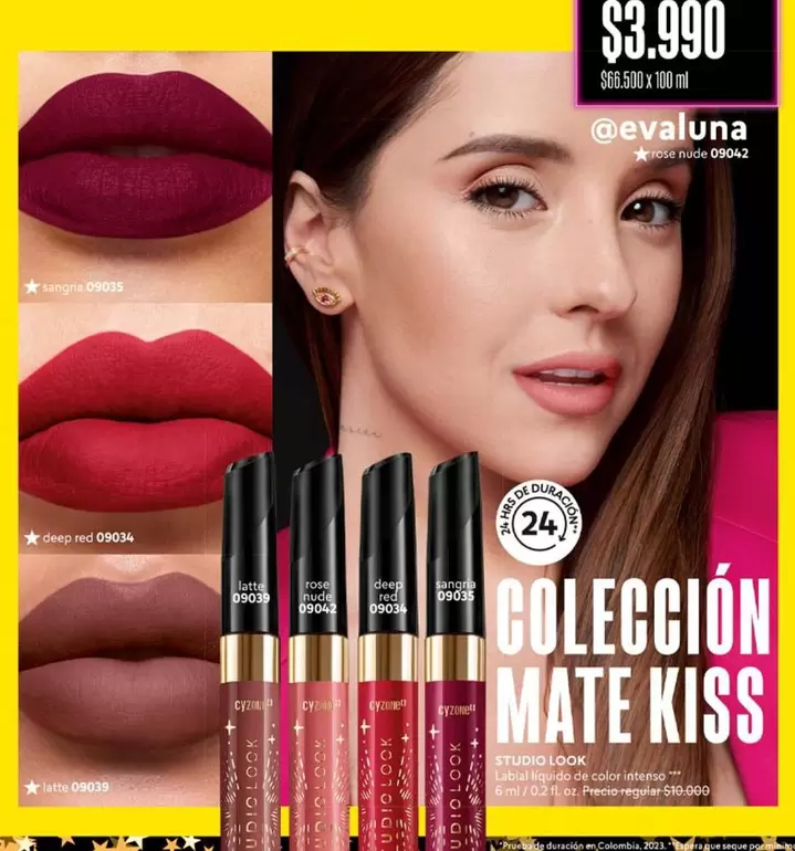 Cyzone - Colección Mate Kiss