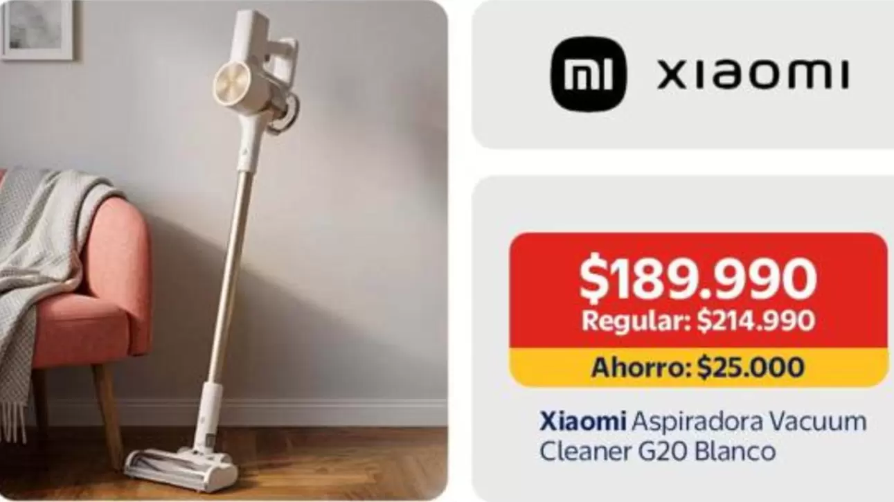 Xiaomi - Aspiradora Vacuum Cleaner G20 Blanco