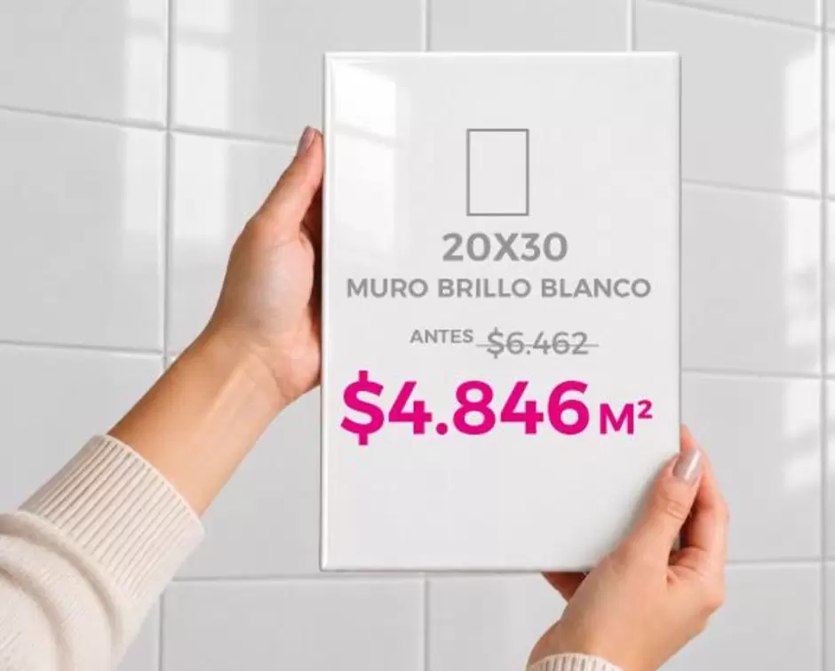 Muro Brillo Blanco