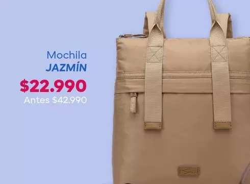 Mochila Jazmín