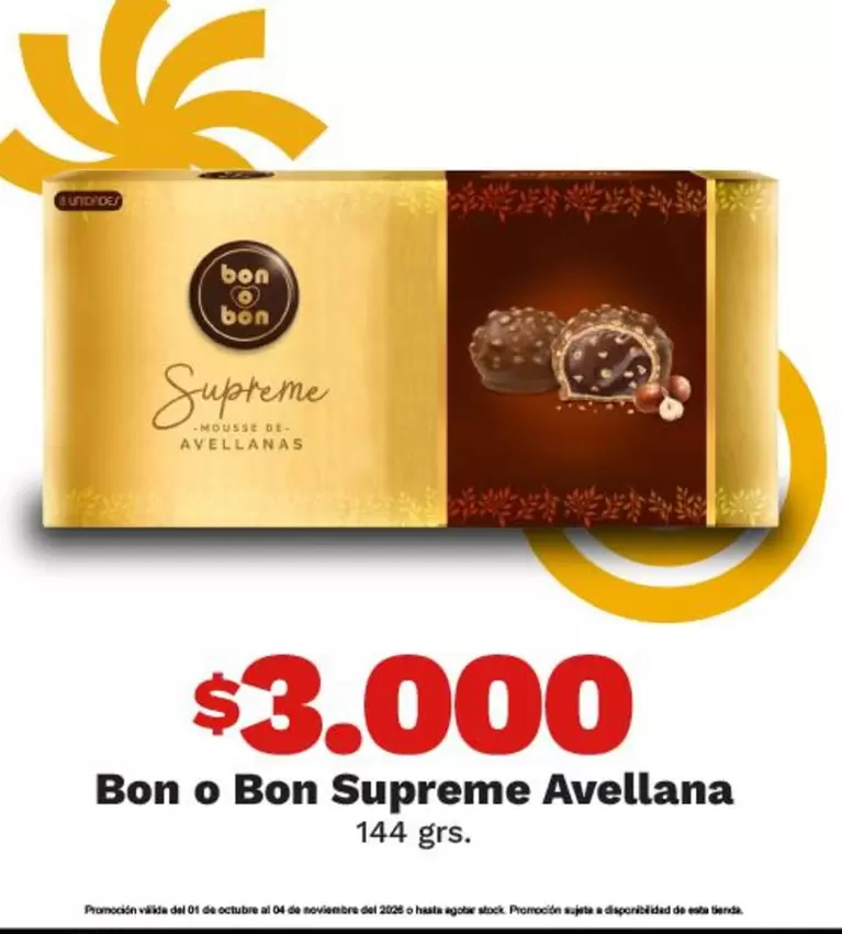 Supreme - Bon o Bon supreme avellana