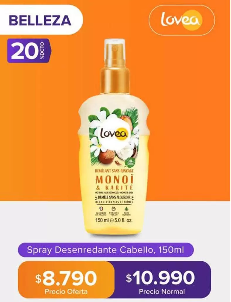 Spray Desenredante Cabello