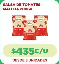 Malloa - Salsa De Tomates