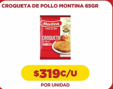 Montina - Croqueta De Pollo