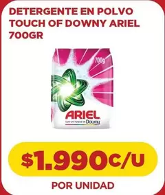 Ariel - Detergente En Polvo Touch Of Downy