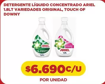 Ariel - Detergente Líquido Concentrado