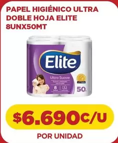 Elite - Papel Higiénico Ultra Doble Hoja