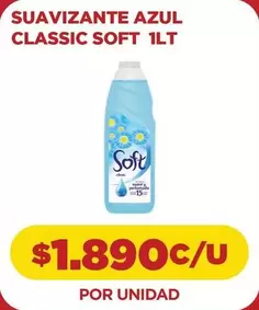 Soft - Suavizante Azul Classic