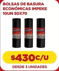 Impeke - Bolsas De Basura Económicas