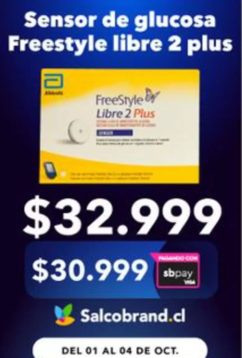 FreeStyle - Freestyle De Glucosa Libre 2 Plus