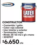 Soquina - Contructor