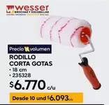 Rodillo Corta Gotas