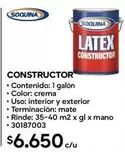 Soquina - Contructor