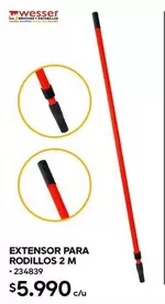Extensor Para Rodillos 2 M