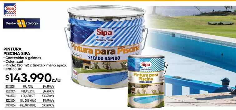 Sipa - Pintura Piscina