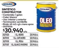Soquina - Sintetico Constructor