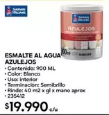 Williams - Esmalte Al Agua Azulejos