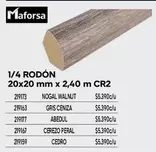 1/4 Rodon 20x20 Mm X 2.4 M CR2